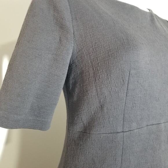 Peserico A-Line Gray Dress Solid  Career Dress - Picture 6 of 9